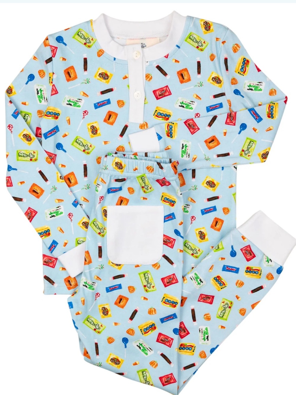 Smockingbird candy favorites pajama set
